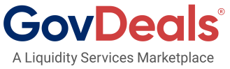 GovDeals A Liquidity Services Marketplace Logo Blue and Red